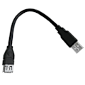 Miniatyrbillede 3 af 5: USB Adapterkabel Firewire IEEE 1394 6-polet Hun til USB 2.0 Han Adapterkabel Plug and Play til Digitalkamera