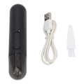 Miniatyrbillede 1 af 4: Elektrisk næsehårstrimmer til mænd - LCD digitalt display genopladelig USB-opladning præcisionsfjernelsesværktøj