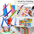 Miniatyrbild 5 av 5: 8-pack Färgad Maskeringstejp, Färgad Målartejp för Konst och Hantverk, Regnbågsfärgad Tejprullar, Barnkonstmaterial, Perfekt för Hantverk, Märkning, DIY