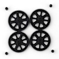 Miniatyrbild 4 av 5: Uppgradera Motorväxelväxlar & Axelbyte för Parrot Ar Drone 1.0 2.0 12