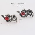 Miniatyrbild 2 av 2: Game Of Thrones Dragon Anime Örhängen Eardrop Stud Present Cosplay Prop Smycken