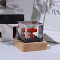Miniatyrbillede 2 af 5: LED Atom Bombe Eksplosion Svampe Sky Lampe, 3D Svampe Sky Eksplosion Indendørs Belysning USB Nattelys Sengelampe Stemningslys, Plug And Play