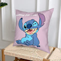 Miniatyrbild 3 av 4: Loli -Stich Mjukt Tåligt Polyester Kuddfodral Fyrkantigt Kram Kuddfodral Dekorativa Kuddfodral Kuddfodral för Soffa-5 AA-31