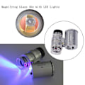 Miniatyrbillede 3 af 5: Bærbar Diamanttester Pen med 60x LED-belyst Lupe Forstørrelsesglas Combo