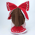 Miniatyrbild 3 av 4: Touhou Project Plushie Fylld Dock Hakurei Reimu Anime Figur Julgåva Fumo 20cm