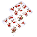Miniatyrbillede 3 af 3: 2 stk. Julekrybbe Dekoration Sy Applikationer Julekostume Patches Jule Syning Patches