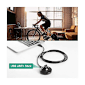 Miniatyrbillede 3 af 5: Bike USB ANT Stick Modtager Adapter til Indendørs Cykling Træning Dataoverførsel til Bkool
