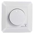 LED Dimmer, Infälld Dimmer för Dimbar LED och Halogen, 5-300 W Dimmer LED, Faskontroll Dimmer