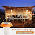 Miniatyrbillede 3 af 5: Solcelle-Kyllingehus Special Lampe Super Lys Belysning Lampe 2024NY ZD OP