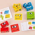 Pikkukuva 2 / 5: Kaksinkertainen taistelukasvojen vaihtaminen Emoji Rubikin kuution opetuslelut