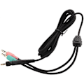 Miniatyrbilde 3 av 5: Erstatningskabel for Sennheiser G4ME ONE GAME ZERO 373D GSP 350 / GSP 500 / GSP 600 Hodetelefoner (PC-versjon 2 meter)