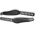 Miniatyrbillede 1 af 2: Life Fitness Motionscykler Lange Pedalremme (par) | (2\" B X 12-1/2\" L) Universal Erstatning Fo 12