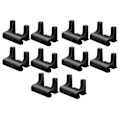 Miniatyrbilde 1 av 2: 10 stk. Gummiføtter for Air-Fryer, for Instants Vortex Cosori Air Fryer-brett, profesjonelle reservedeler, sklisikre, avtakbare Fryer-bumpere, Instants Air Frye