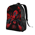 Miniatyrbild 2 av 5: v406 Deadpool Barnryggsäck för grundskoleelever Bokväskor för tonårspojkar dmSJB406
