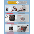 Miniatyrbillede 5 af 5: 1 stk. elektrisk blyantspidser, wolframstålblad, 3 skarphedsvalg, (hvid)