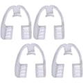 Miniatyrbild 5 av 5: 4-pack Tandgnisslingsskydd Munskydd Eliminerar Gnisslande Klämmande Tandskydd Nattskydd Stoppar Bruxism för Vuxna Män Kvinnor Sömn