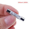 Miniatyrbilde 1 av 4: 1 stk FF 0,5A 500mA 1000V DMI Sikring for Multimeter F15B F17B F18B 6,3x32mm