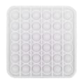 Pikkukuva 1 / 4: Stuff Certified Pop It - Fidget Anti Stress Toy Bubble Toy Silicone Square White