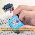 Miniatyrbilde 3 av 5: 4 stk. Rulle Digital Undervisningsstempel, gjenbrukbar Matematisk Læring Leker for Addisjon Subtraksjon Multiplikasjon Divisjon  (xq)