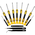 Miniatyrbilde 1 av 5: Profesjonelle Presisjons Magnetiske Torx/Stjerne/Tx Skrutrekkere, sett/kit med 6 stk, T3 T4 T5 T6 T8 T10