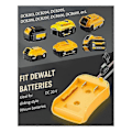 Miniatyrbillede 3 af 5: Strømstikadapter til Power Wheel til 20 V Lithium Batteri, Peg-Perego Batteriadapter med Ledningsnetforbindelse