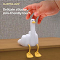 Miniatyrbillede 4 af 5: Sød And Natlampe, Lysende Langfinger And Silikone Squishy Lampe