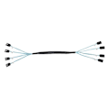Miniatyrbilde 5 av 5: SAS Kabel Sata Kabel Høy Hastighet 6Gbps 4 Porter/Sett for Server 0.5 Meter