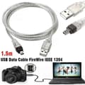 Til Mini DV MiniDV USB Datakabel FireWire IEEE 1394 HDV Videokamera til Redigering PC SZRH A-J