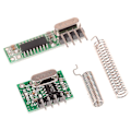 Miniatyrbillede 1 af 5: Rf-modul 433mhz superheterodyne modtager og sender kit til Arduino Shytmv