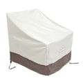 Miniatyrbilde 3 av 5: 2-pakning Adirondack-stoltrekk for uteplass, 31x33x36 tommer, kraftig utendørs stoltrekk for uteplass 420d, vanntett