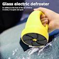 Miniatyrbillede 4 af 5: Elektrisk afisning vinter isskovl nødværktøj glasfri håndholdt elektrisk sneplov isskraber