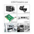 Pikkukuva 5 / 5: 1,8 m Firewire-kaapeli Musta IEEE 1394 Firewire 400 - Firewire 400 kaapeli 6-nastainen uros - 6-nastainen uros kaapeli