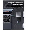 Pikkukuva 2 / 5: Type-C - Micro-USB 3.0 -kaapeli 5 Gbps 5A pikalatausjohto kiintolevylle Type-C - Micro-B liittimellä