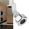 Miniatyrbild 4 av 5: Fingeravtryckslås för Låda Möbel Skåplås, Lås, 30mm, DIY, Biometriskt Fingeravtryckslås för Nattduksbord Heminredning