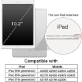 Miniatyrbillede 2 af 5: Bebetter Jetech Etui til iPad 10,2-tommer (2021/2020/2019-model, 9/8/7. generation), automatisk vækning/dvale-cover (lyslilla) LANG