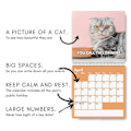 Miniatyrbild 4 av 5: 2025 Upprörda Kattkalendern - Ett Perfekt Roligt Sätt att Hålla Sig Organiserad 2025 Kattkalender