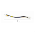 Miniatyrbillede 5 af 5: 1 STK 20 cm 4-Pin Power ATX 4 Pin Han til Hun PC CPU Strømforsyningsforlængerkabel 4-Pin Konnektor Adapter til Bundkort