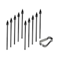 Miniatyrbilde 1 av 5: 10 stk. Stylus-tupper Stylus Refill Spen Refill for Galaxy Tab S6Lite S6/S7/S7/S8 Note10/Note20