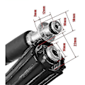 Pikkukuva 5 / 5: Sopii Karcher K2 K3 K4 K5 6M / 8M / 10M painepesuriletkuun, suihkuletku 8M
