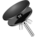 Miniatyrbillede 1 af 5: 2 Tommer Køkkenvask Huldæksel Hanehul Dæksel Rustfrit Stål Køkkenvask Hanehul Plade Stopper Dæksel Blanking Metal Prop (matsort) Wyelv