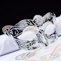 Miniatyrbilde 1 av 2: tectake Venetiansk maske, ensfarget øyemaske for maskerade, 2