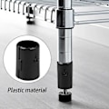 Miniatyrbilde 3 av 5: 74-pakker Wire Hylleklips Wire Hyllesystem Hyllelås Klips For 1 Tommers Stolpe - Hylse Erstatning 12