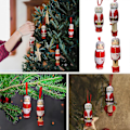 Miniatyrbillede 1 af 5: Sjov Julemand Vedhæng, Julepynt, Juletræspynt, Sjov Træstående Julemand, Personlig Julepynt, Unik
