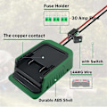 Pikkukuva 4 / 5: Power Wheels -adapteri Hitachi 18V 36V ja Metabo HPT 18V -akulle