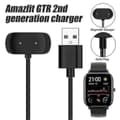 Amazfit Laddningskabel för GTS 2, GTS 2 Mini, GTS 2e, GTR 2, GTR 2e, GTS 4 Mini, T-Rex Pro, Bip 3, Bip U Pro