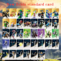 Miniatyrbilde 2 av 5: Zelda Amiibo NFC-kort Enkle å spille 38 stk/sett Spillbare samlekort Passer for ivrige spillere og samlere