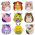 Broderade tygmärken, 9-pack