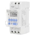 Pikkukuva 5 / 5: Viikoittainen ajastinkytkin 12V DC 16A LCD-näytöllä ja lähtölaskentatoiminnolla, irrotettava paristo