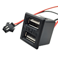 Miniatyrbilde 3 av 5: USB Hunn Base Type-C Dobbeltlags Sokkel