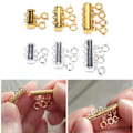 Miniatyrbild 2 av 5: 2-pack flätad halsband detangler untangling lager halsband spänne je E